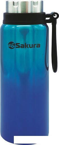 Термос Sakura TH-03-1000BL 1л (синий)