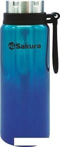 Термос Sakura TH-03-1000BL 1л (синий)