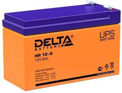 Аккумуляторная батарея для ИБП Delta HR 12-9 12В, 9Ач - фото 1 - id-p213144316