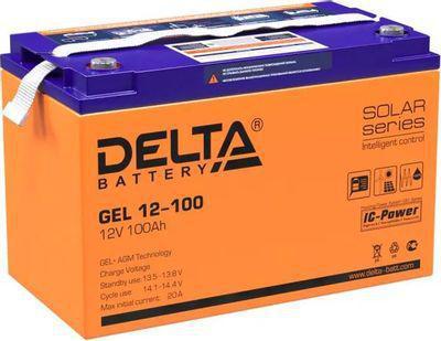 Аккумуляторная батарея для ИБП Delta GEL 12-100 12В, 100Ач - фото 1 - id-p213144329