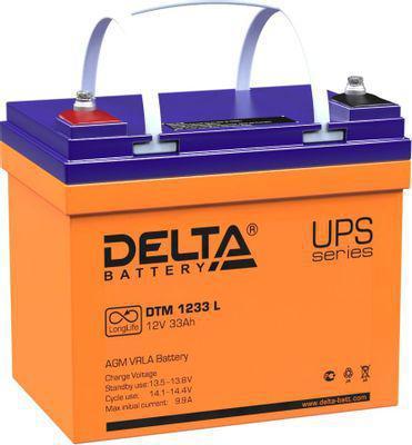 Аккумуляторная батарея для ИБП Delta DTM 1233 L 12В, 33Ач - фото 1 - id-p213144333