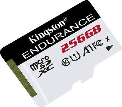 Карта памяти microSDXC UHS-I U1 Kingston High Endurance 256 ГБ, 95 МБ/с, Class 10, SDCE/256GB, 1 шт., без - фото 2 - id-p215036946
