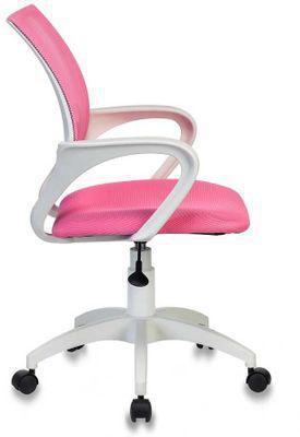 Кресло Бюрократ CH W696, на колесиках, сетка/ткань, розовый [ch w696 pink] - фото 3 - id-p213138192