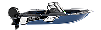 Алюминиевый катер Berkut S-DC Standart