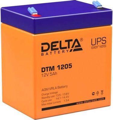 Аккумуляторная батарея для ИБП Delta DTM 1205 12В, 5Ач - фото 1 - id-p213144342