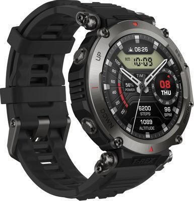 Смарт-часы AMAZFIT T-Rex Ultra A2142, 47.3мм, 1.39", черный / черный - фото 9 - id-p213146609