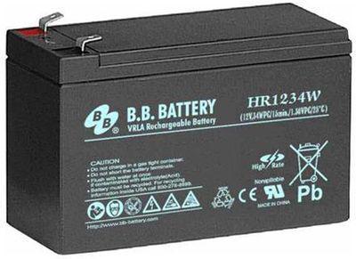 Аккумуляторная батарея для ИБП BB HR 1234W 12В, 7Ач - фото 1 - id-p213144362