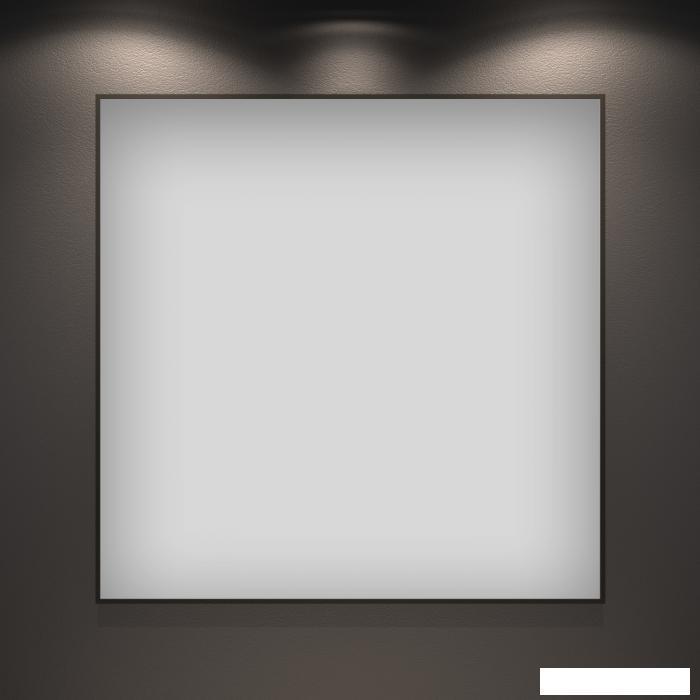 Квадратное зеркало Wellsee 7 Rays' Spectrum 172200330 (80*80 см, черный контур) - фото 1 - id-p215360945