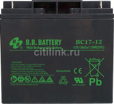 Аккумуляторная батарея для ИБП BB BC 17-12 12В, 17Ач - фото 2 - id-p213144366