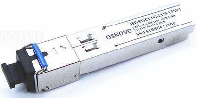 Модуль Osnovo SFP-S1SC13-G-1310-1550-I - фото 1 - id-p213136719