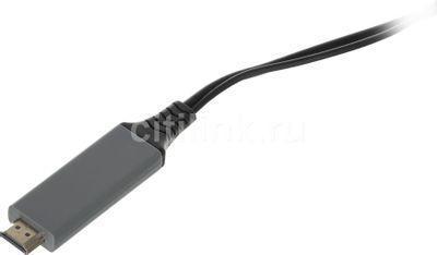 Кабель-переходник аудио-видео PREMIER L9G, USB Type-C (m) - HDMI (m) , ver 1.4, 2м, черный [a2604] - фото 4 - id-p213141004