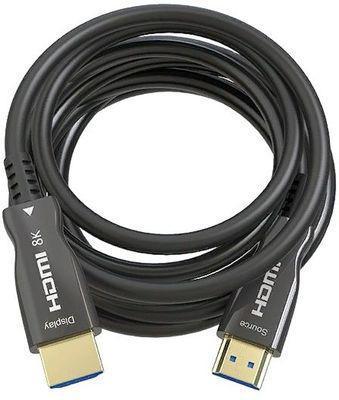 Кабель соединительный аудио-видео PREMIER 5-806 40.0, HDMI (m) - HDMI (m) , ver 2.1, 40м, GOLD, черный - фото 1 - id-p213141027