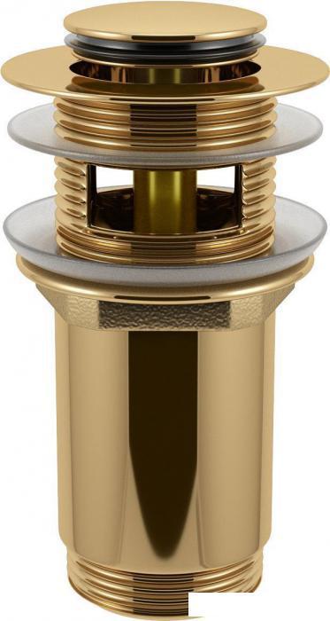 Донный клапан для раковины Wellsee Drainage System 182131000 (с переливом, подходит как для раковин с - фото 1 - id-p215361007