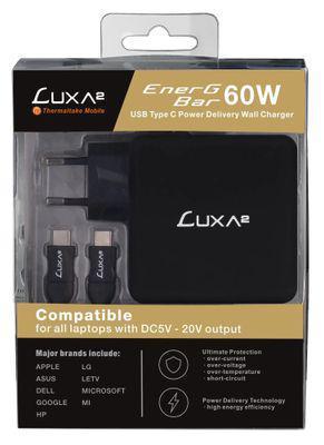 Адаптер питания Thermaltake LUXA2 EnerG Bar 60W USB-C Power Delivery, 5 - 20 В, 3A, 60Вт, с устройствами USB - фото 3 - id-p213144472