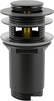 Донный клапан для раковины Wellsee Drainage System 182130000 (с переливом, подходит как для раковин с