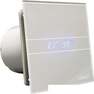 Вентилятор CATA E-100 GST GLASS SILVER TIMER 00900500 - фото 1 - id-p215359847