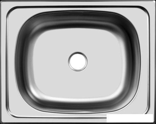 Кухонная мойка Ukinox Классика CLM500.400 ----5C -C- (с сифоном), фото 2