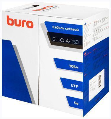 Кабель сетевой Buro BU-CCA-050 UTP, cat.5E, 305м, 4 пары, 0.50мм, алюминий омедненный, одножильный (solid), - фото 6 - id-p213141069