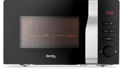 Микроволновая печь DOMFY DSB-MW105, 700Вт, 20л, черный /серебристый - фото 1 - id-p213136816