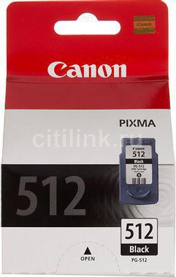 Картридж Canon PG-512, черный / 2969B007/001 - фото 1 - id-p213139898