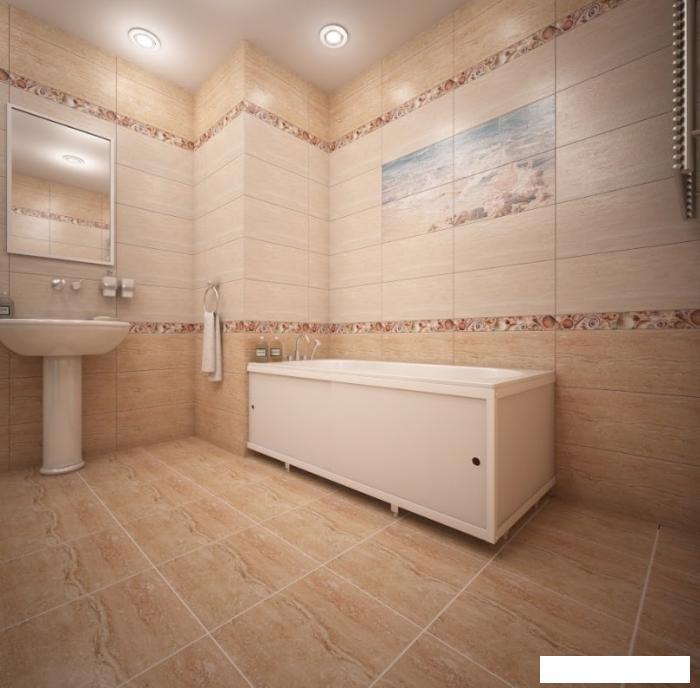 Торцевой экран под ванну кварт 80 см, белый - фото 2 - id-p215359987