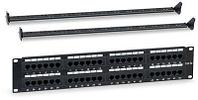 Патч-панель WRline (WR-PL-48-C5E-D) 19" 2U 48xRJ45 кат.5E