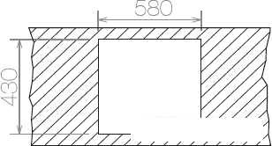 Кухонная мойка Asil AS 251 F (матовая, 1.2 мм), фото 2