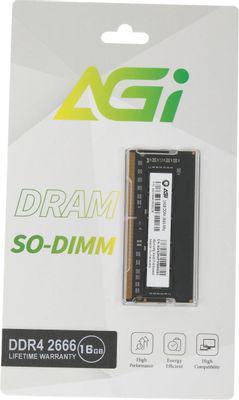 Оперативная память AGI SD138 AGI266616SD138 DDR4 - 1x 16ГБ 2666МГц, для ноутбуков (SO-DIMM), Ret - фото 2 - id-p213135407