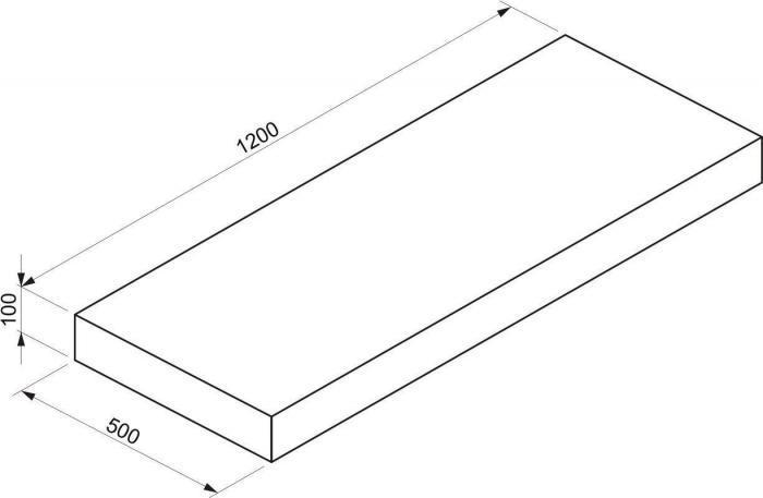 Столешница для раковины Wellsee Genuine Tree 162015000 (120*50 см, без отверстия под сифон, комплект - фото 8 - id-p215360021