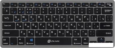 Клавиатура Oklick 835S (серый/черный)