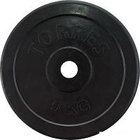 Диск Torres PL50705 25 мм 5 кг (черный)