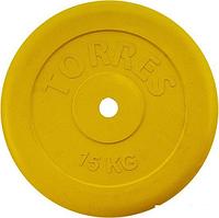 Диск Torres PL504215 25 мм 15 кг (желтый)