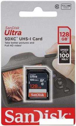 Карта памяти SanDisk Ultra SDXC SDSDUNR-128G-GN3IN 128GB, фото 2