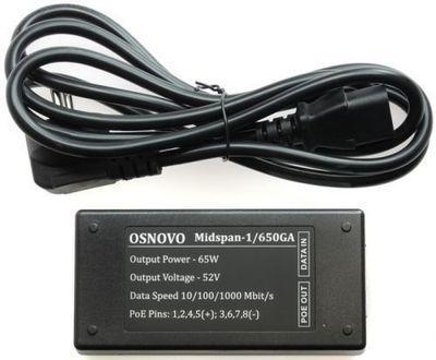 Инжектор POE Osnovo Midspan-1/650GA - фото 3 - id-p213141362