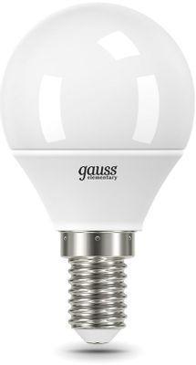 Упаковка ламп LED GAUSS E14, шар, 12Вт, 10 шт. [53122] - фото 2 - id-p213240372