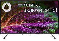 43" Телевизор Digma DM-LED43SBB31, FULL HD, черный, СМАРТ ТВ, YaOS