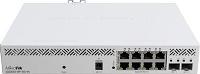 Коммутатор MIKROTIK CSS610-8P-2S+IN, управляемый