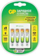 AA/AAA Зарядное устройство GP Rechargeable Е411/100AAAHCCS-2CR1, 4 шт. 1000мAч