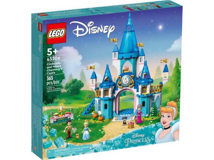 Lego Disney Princess Замок Золушки и Прекрасного принца 365 дет. 43206 - фото 1 - id-p215621718