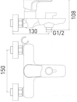 Смеситель Gross Aqua Evo 2155297MB, фото 2