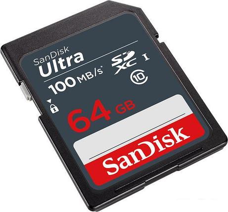 Карта памяти SanDisk Ultra SDXC SDSDUNR-064G-GN3IN 64GB, фото 2