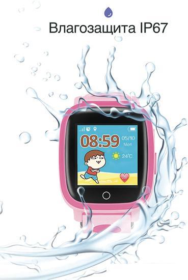 Детские умные часы Prolike PLSW11PN (розовый) - фото 3 - id-p214715408