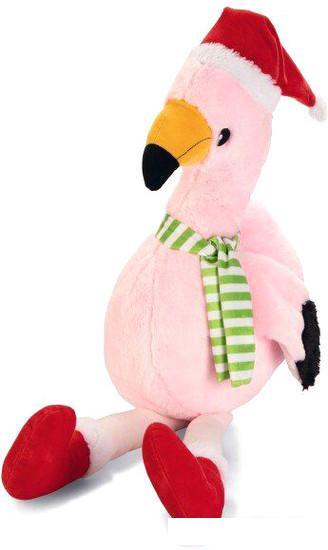 Игрушка для собак Beeztees Фламинго рождественский 2400006