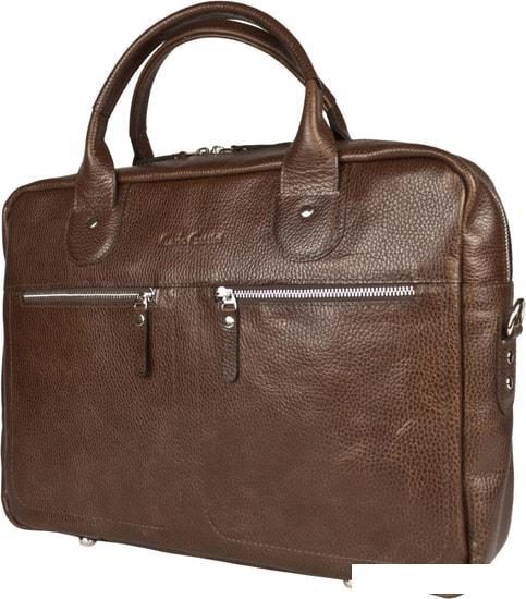 Мужская сумка Carlo Gattini Fratello 1014-94 (темно-терракотовый) - фото 1 - id-p215356557