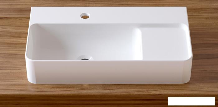 Накладная раковина Lavinia Boho Bathroom Sink Slim 33311011 (60*31 см, прямоугольная с тонкими стенками, с