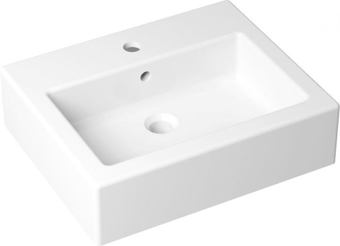 Накладная раковина Lavinia Boho Bathroom Sink 33311014 (51*41 см, прямоугольная, с отверстием под смеситель, - фото 2 - id-p215360340
