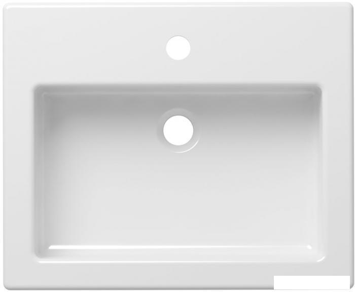 Накладная раковина Lavinia Boho Bathroom Sink 33311014 (51*41 см, прямоугольная, с отверстием под смеситель, - фото 4 - id-p215360340