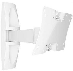 Кронштейн для телевизора Holder LCDS-5063, 19-32", настенный, поворот и наклон, белый