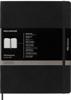 Блокнот Moleskine Professional, 192стр, мягкая обложка, черный [propfntb4sbk] - фото 1 - id-p213143450