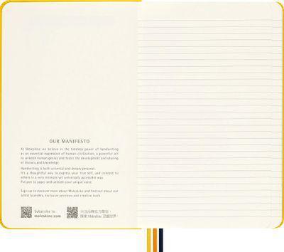 Блокнот Moleskine Limited Edition, 240стр, в линейку, желтый [skqp060kwyellwt05] - фото 3 - id-p213143459